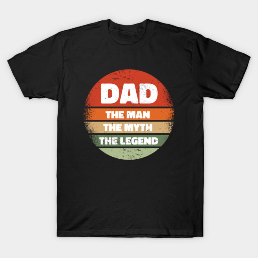 Dad the man the myth the legend Vintage Father's Day T-shirt