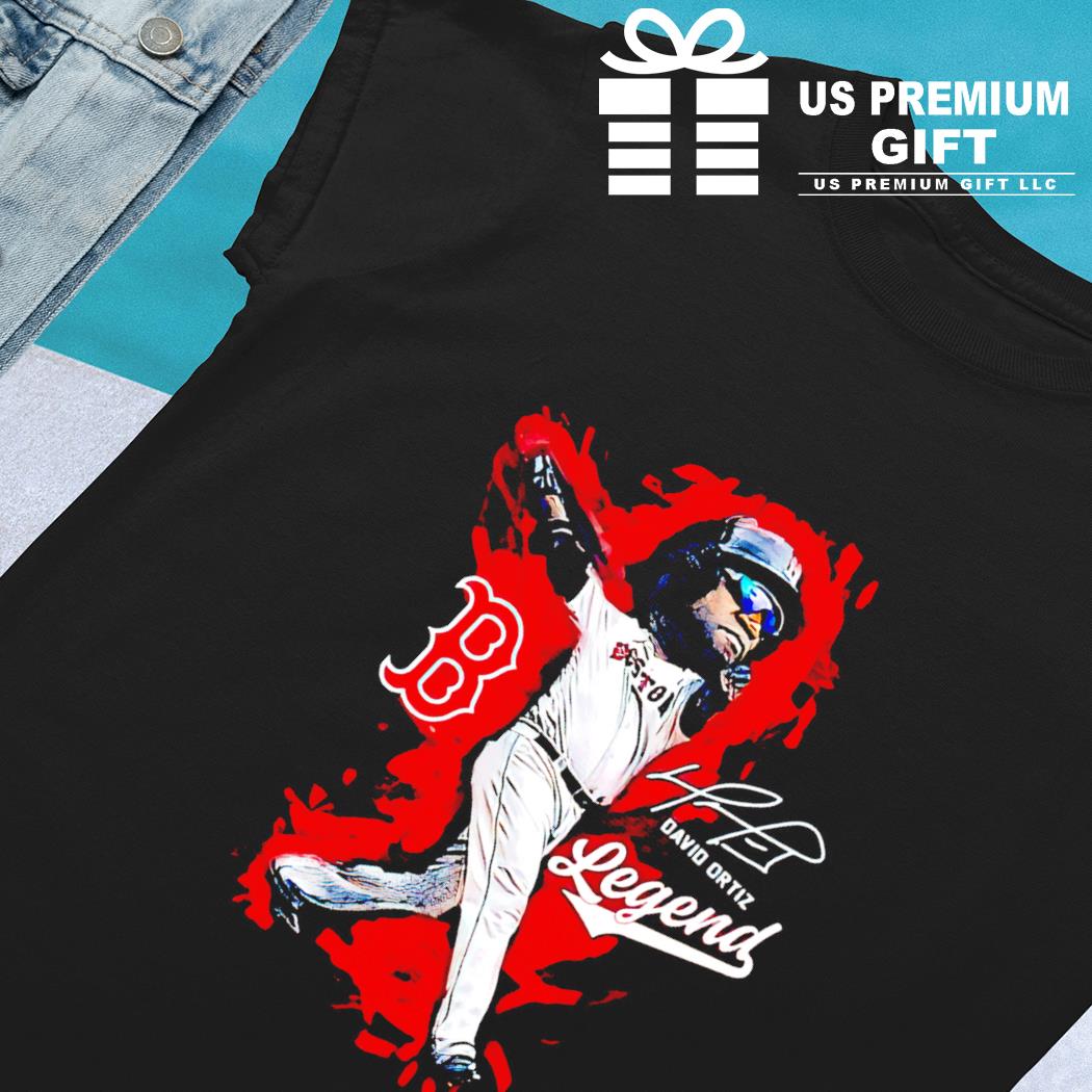 Official Boston Red Sox David Ortiz Legend Graphic Signature T-Shirt,  hoodie, sweater, long sleeve and tank top