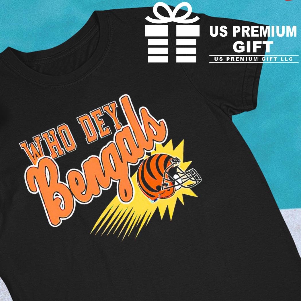 Women's Bengals Who Dey Cropped Tee