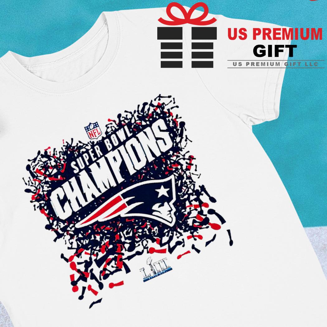 New England Patriots super bowl LIII champions shirt