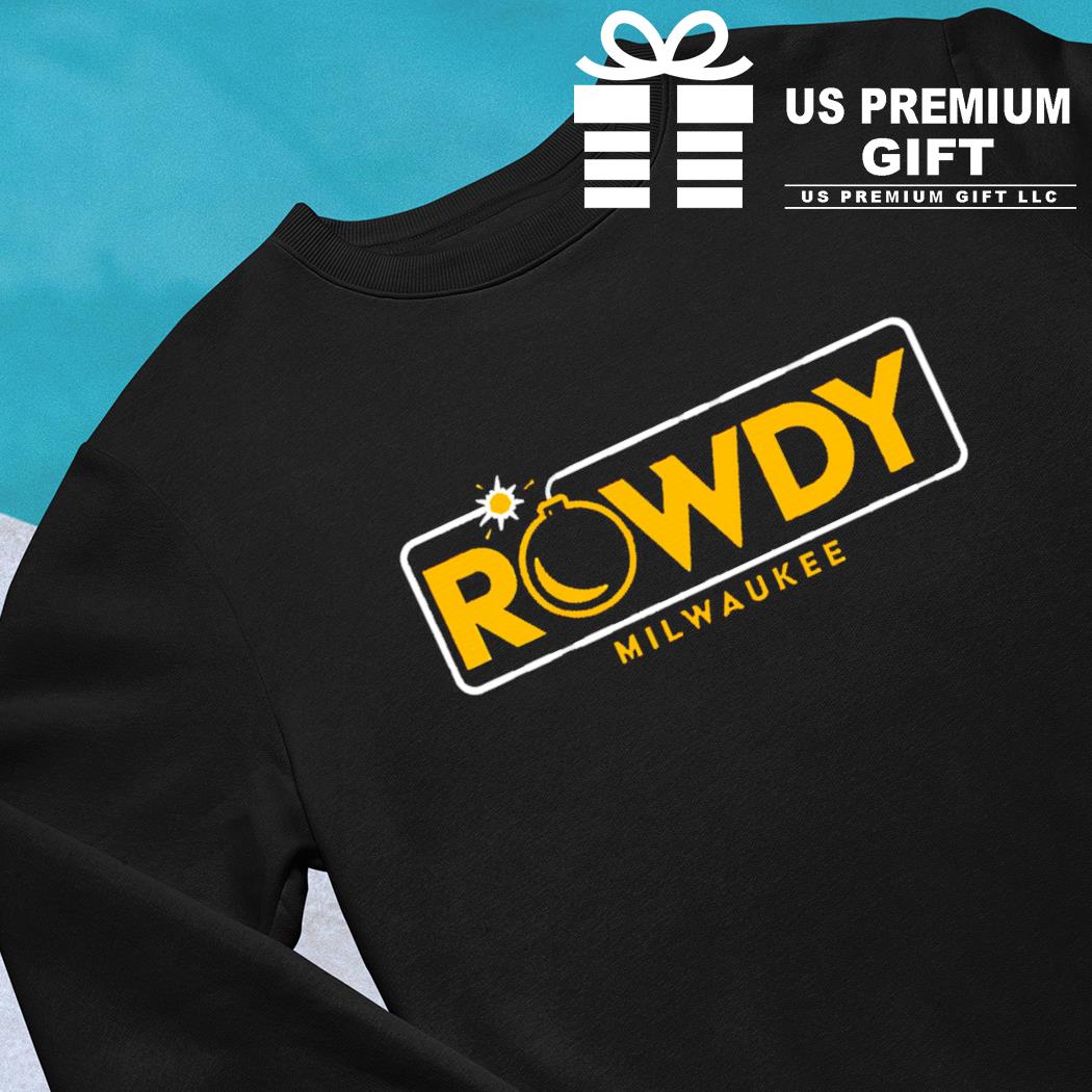 Rowdy Tellez Rowdy Bomb logo shirt, hoodie, sweater, long sleeve and tank  top