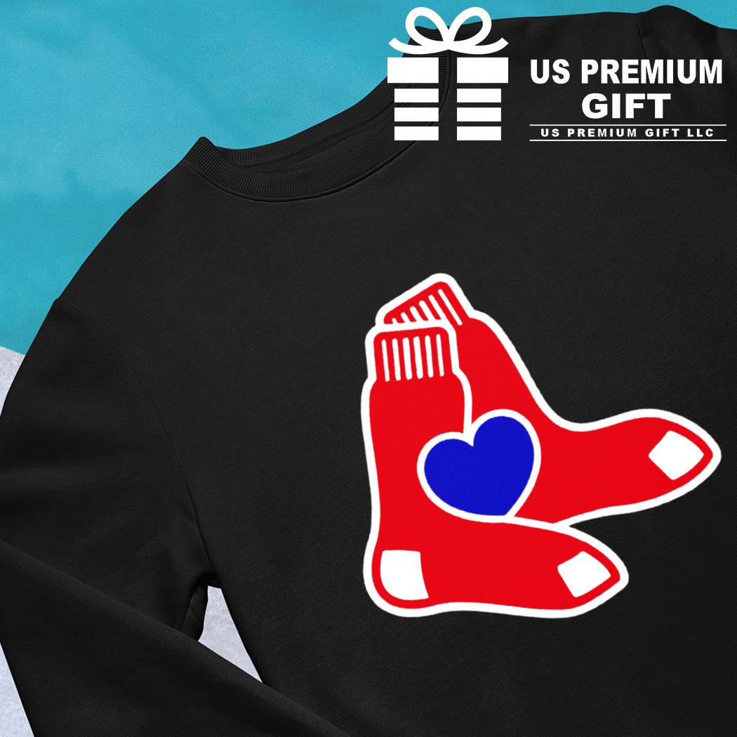 Boston Red Sox heart logo shirt, hoodie, sweater, long sleeve and