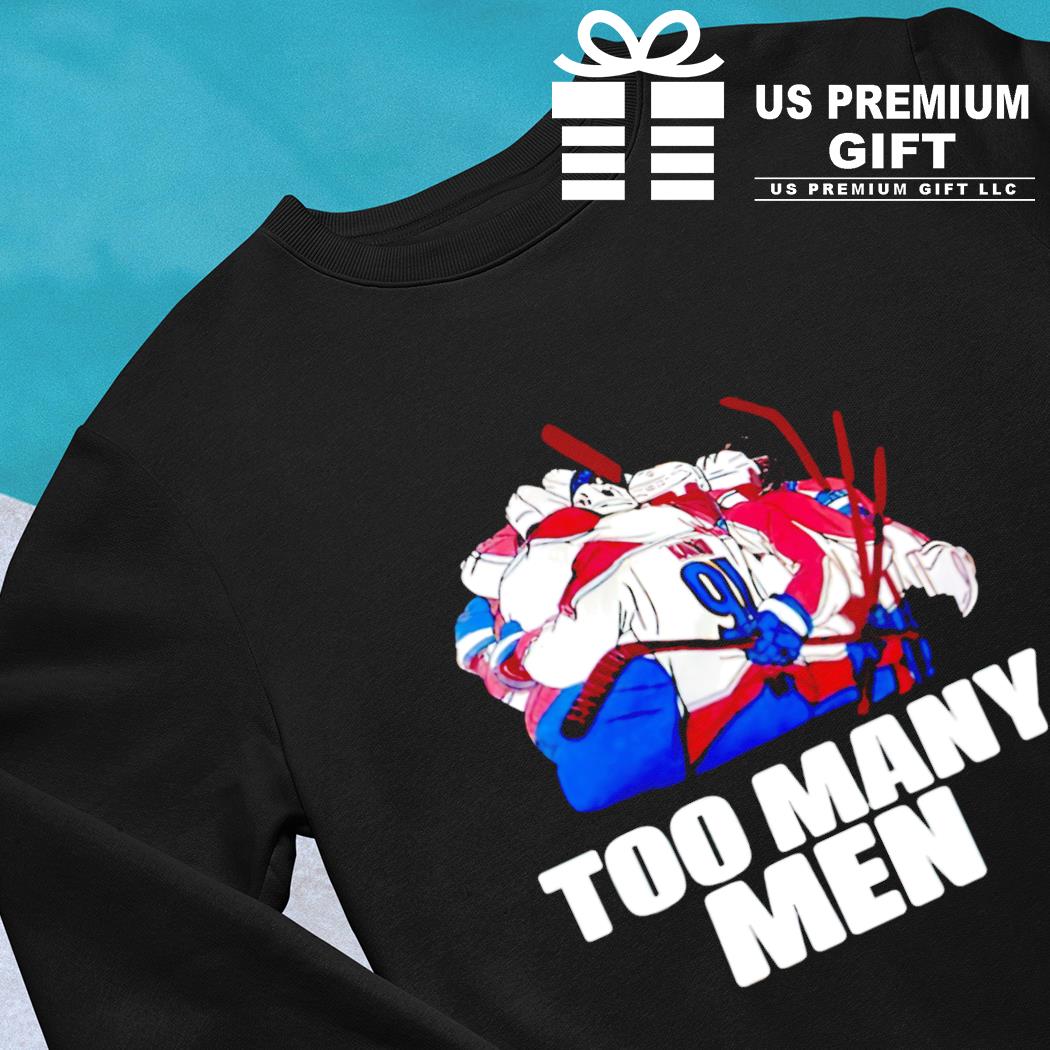 Colorado Avalanche Hockey too many men funny T-shirt, hoodie, sweater, long  sleeve and tank top