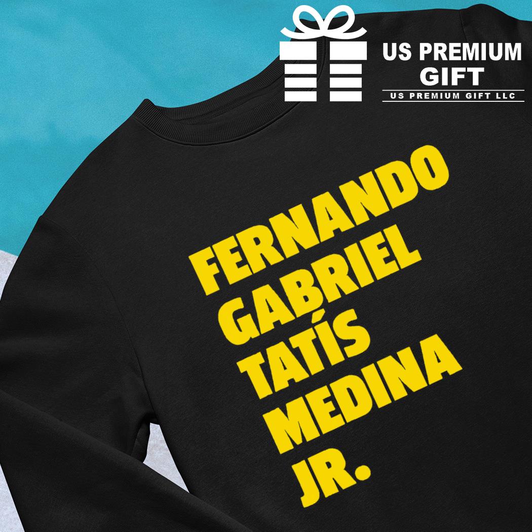 Funny fernando Tatis Jr. TEXT shirt, hoodie, sweater, long sleeve