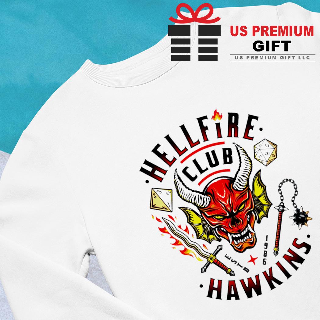 Stranger Things - Hellfire Club Organic T-Shirt - Shirtstore