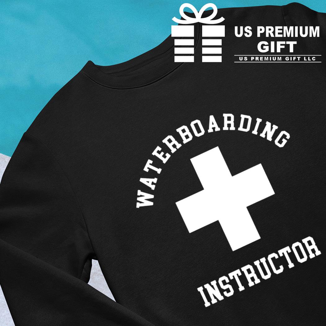 Waterboarding Instructor logo hoodie, long sleeve and tank top
