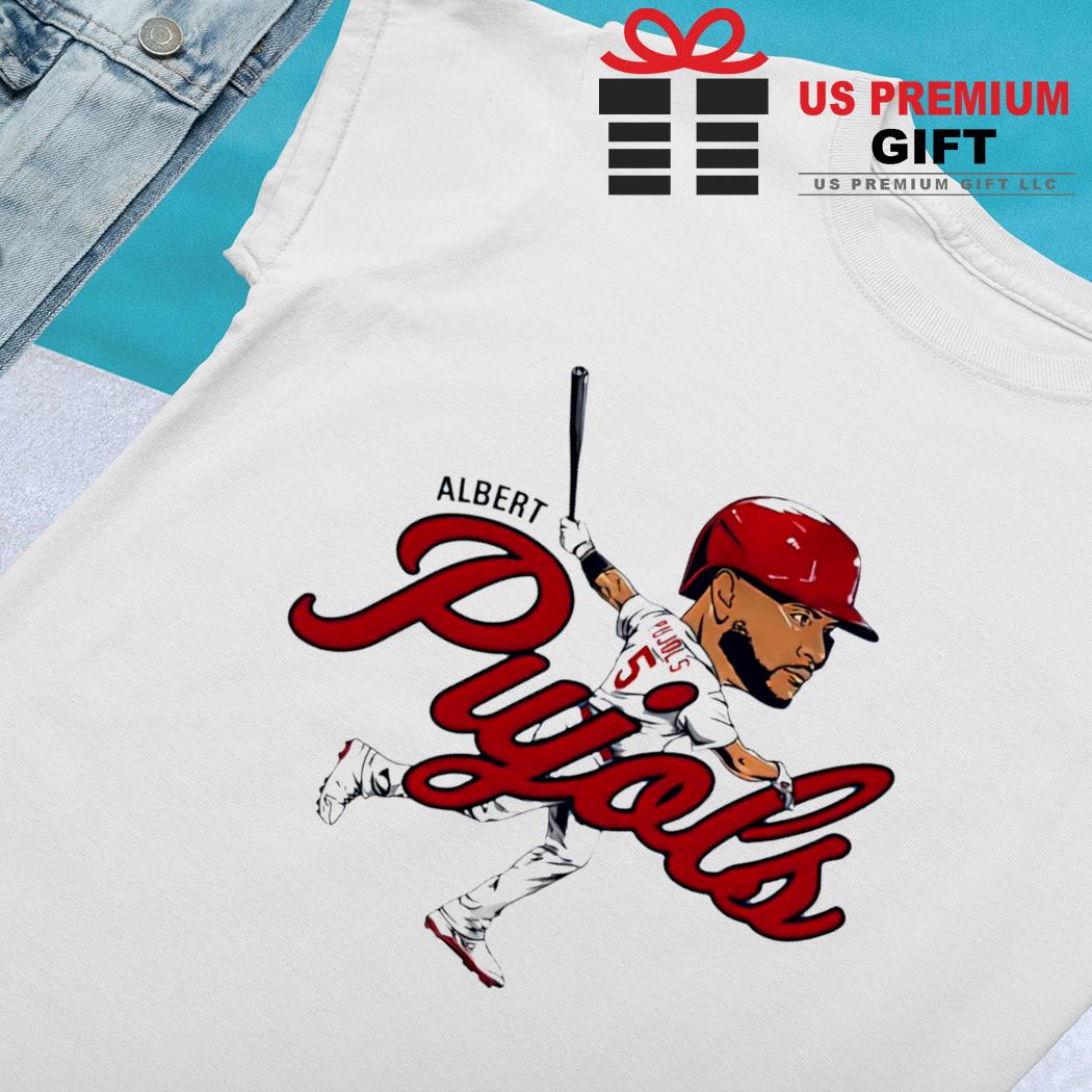 Albert Pujols St. Louis Cardinals caricature 2022 T-shirt, hoodie, sweater,  long sleeve and tank top