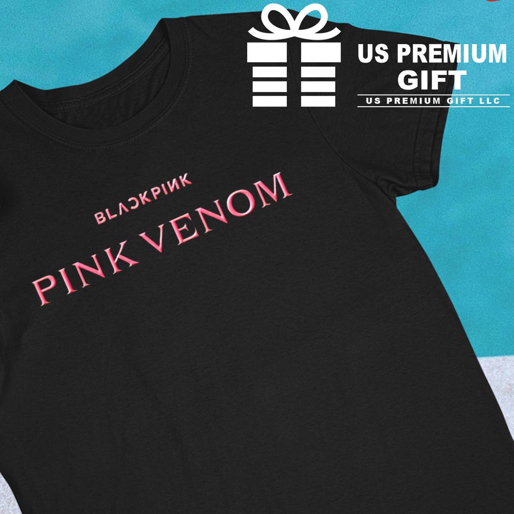 Blackpink Pink Venom logo T-shirt, hoodie, sweater, long sleeve