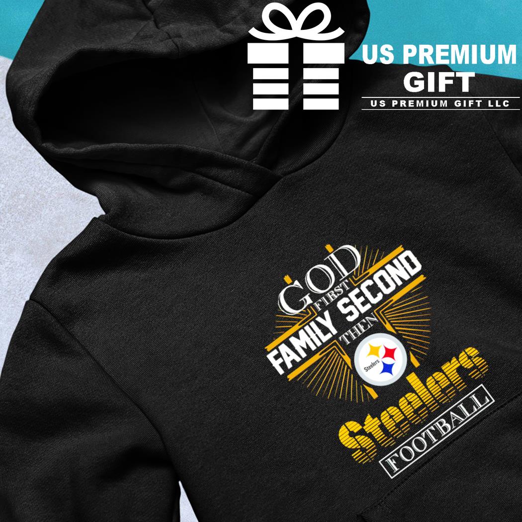 steelers hoodie black