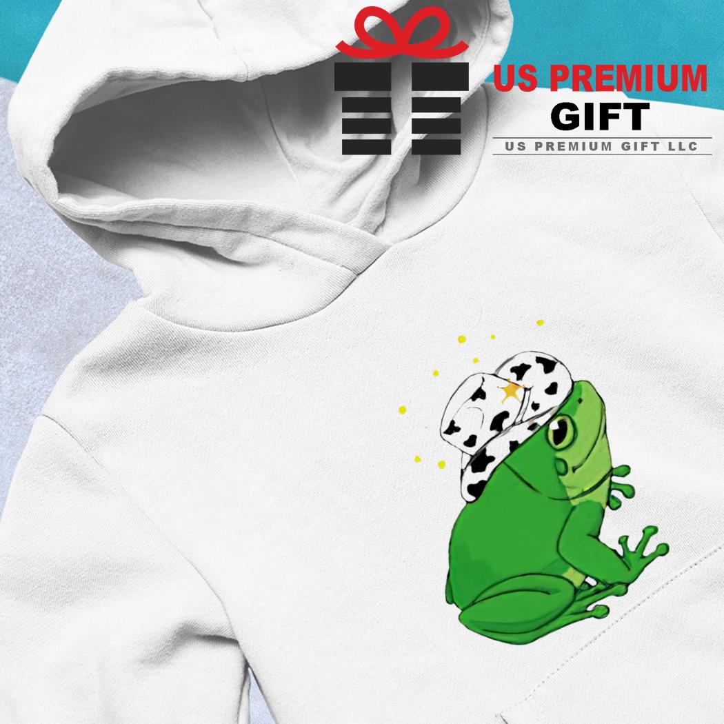 Howdy Frog Cowboy Hooded Sweatshirts