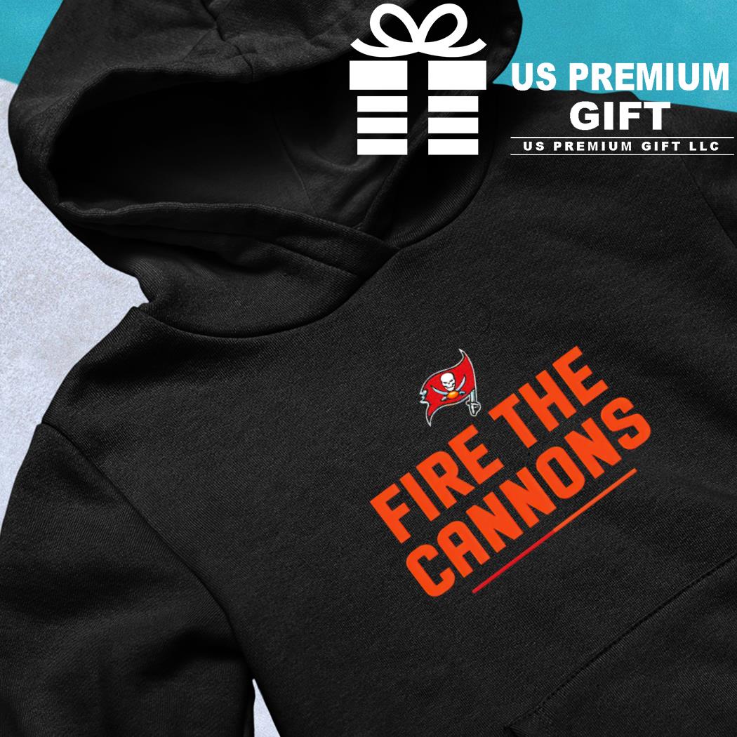 Fire The Cannons Logo Tampa Bay Buccaneers T-shirt, hoodie, sweater, long  sleeve and tank top