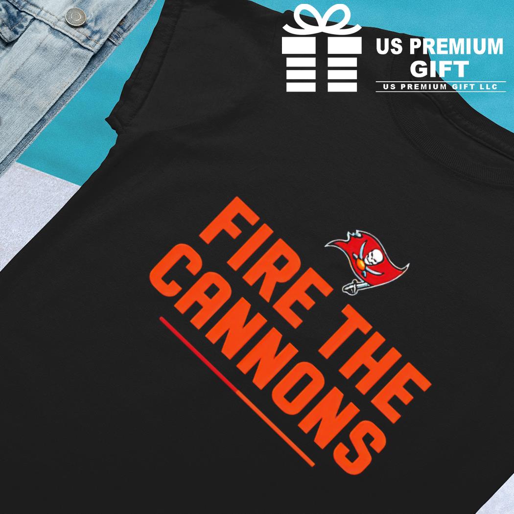 Fire The Cannons Logo Tampa Bay Buccaneers T-shirt, hoodie, sweater, long  sleeve and tank top