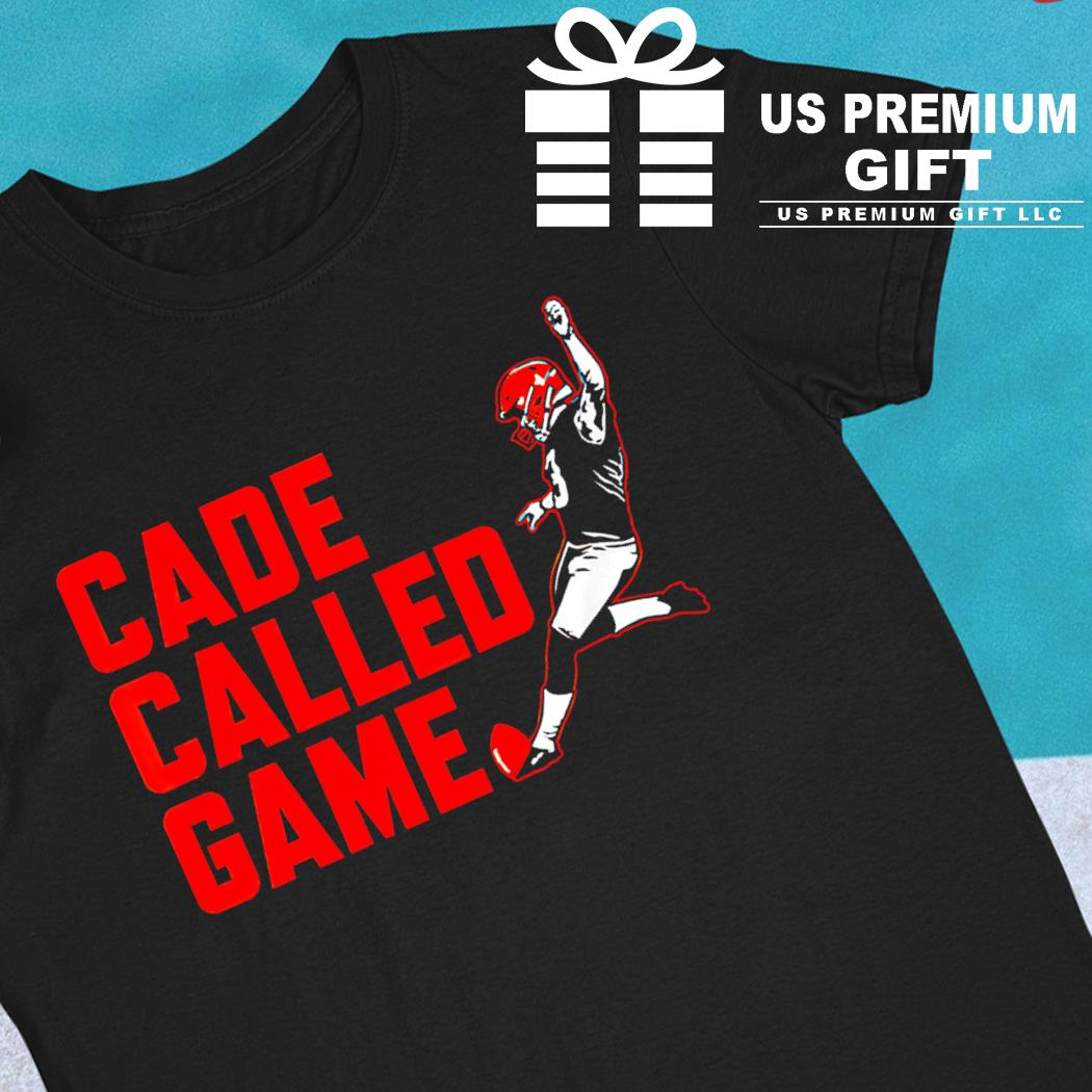 Cade York Cleveland Browns football Cade called game 2022 T-shirt