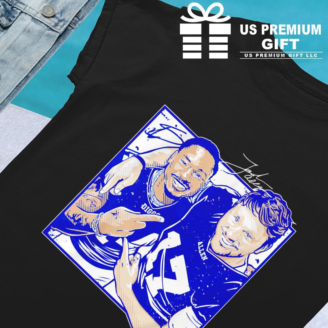 Official buffalo Bills Stefon Diggs and Josh Allen signature together 2022  shirt, hoodie, sweater, long sleeve and tank top