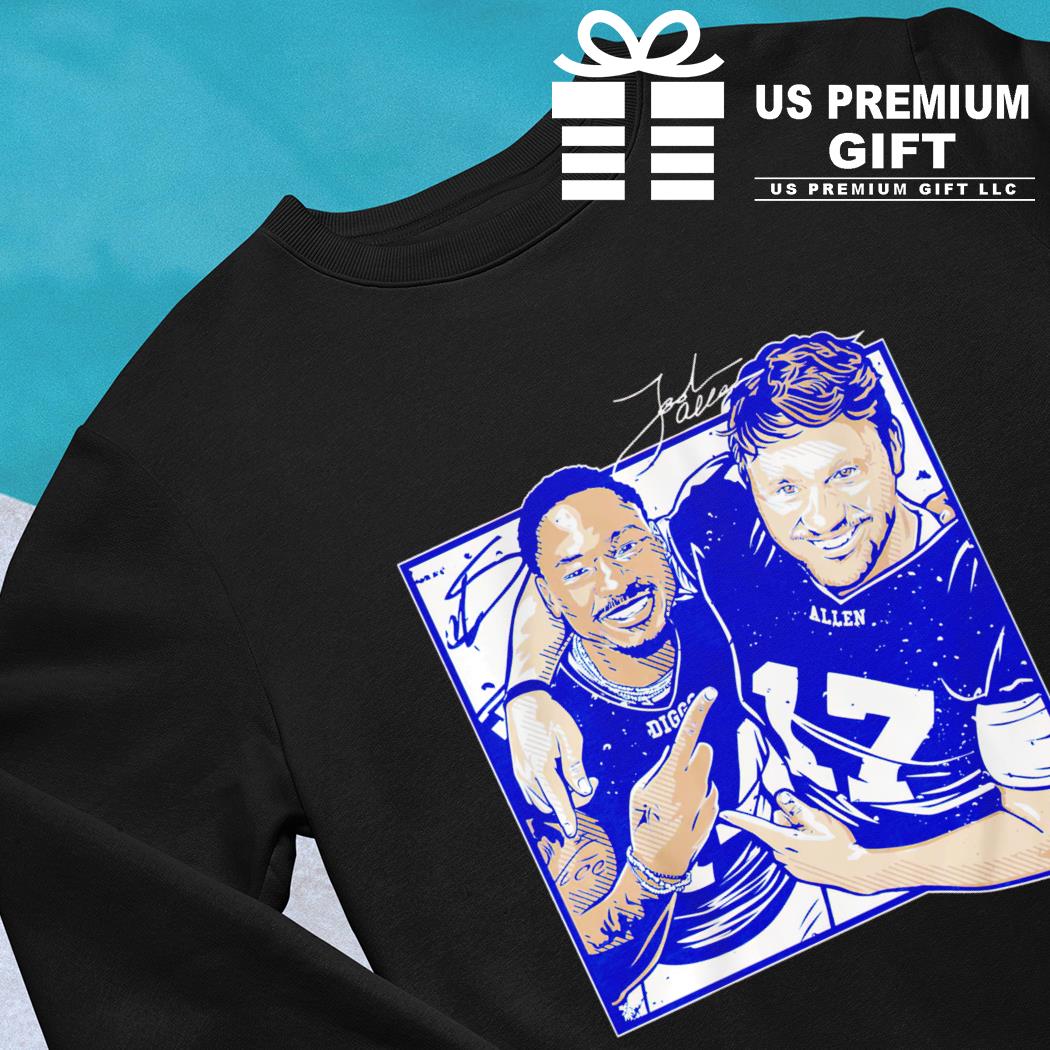 Stefon Diggs and Josh Allen Buffalo Bills T-shirt, hoodie, sweater