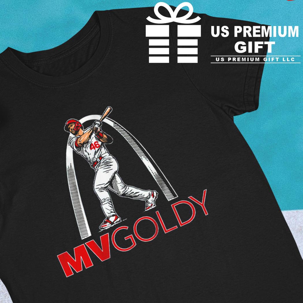 Official mlb st. louis cardinals Paul goldschmidt mvgoldy T-shirt