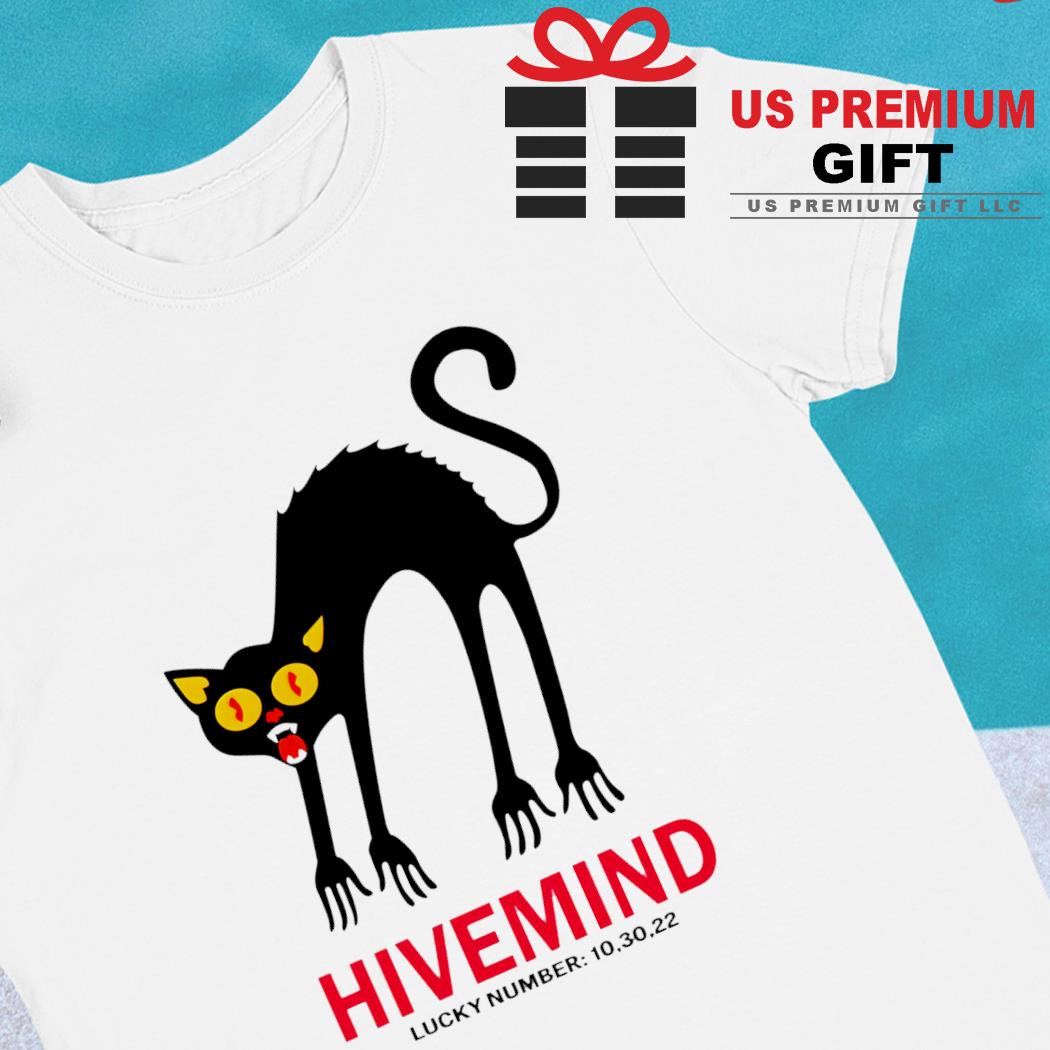 Hivemind lucky numbers 10 30 22 funny T-shirt