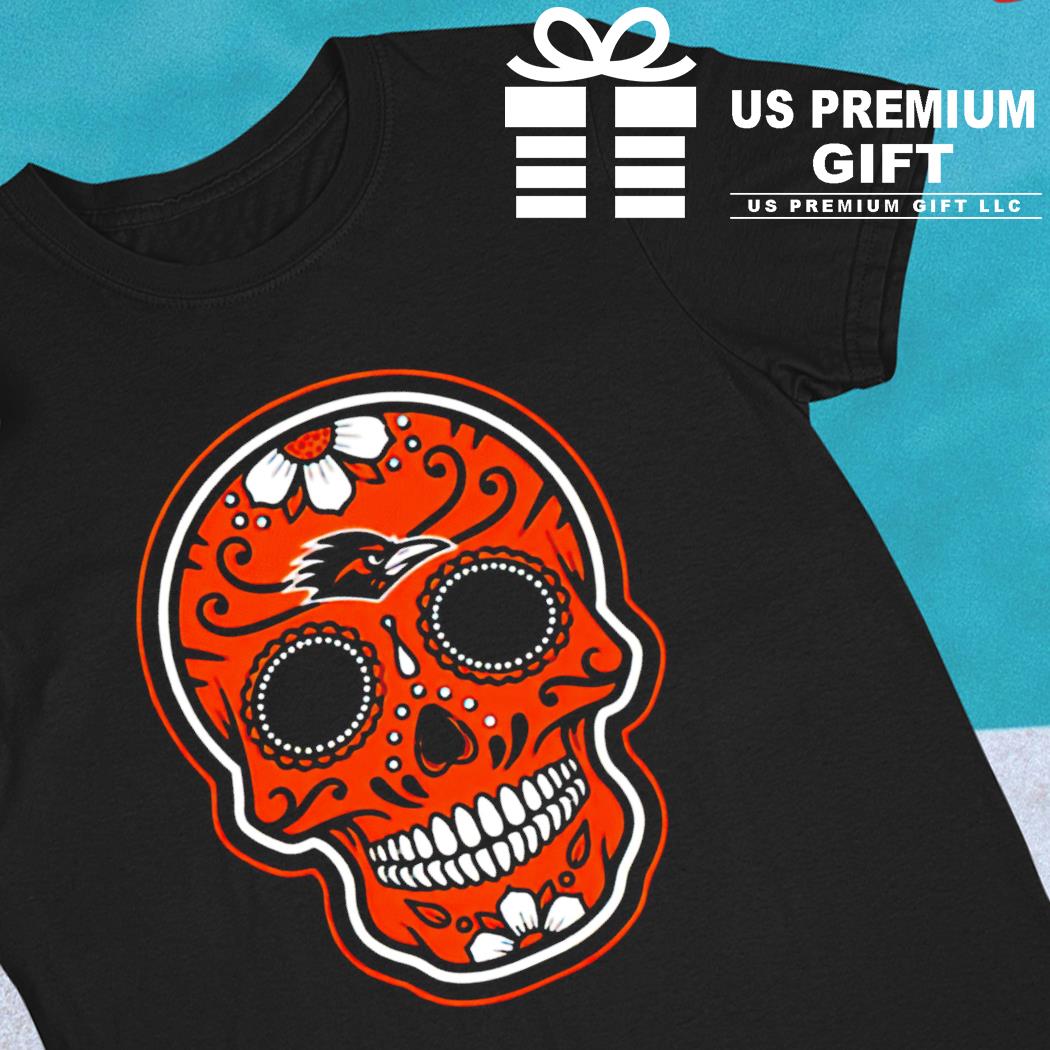 American Football Sugar Skull Women's T-Shirt