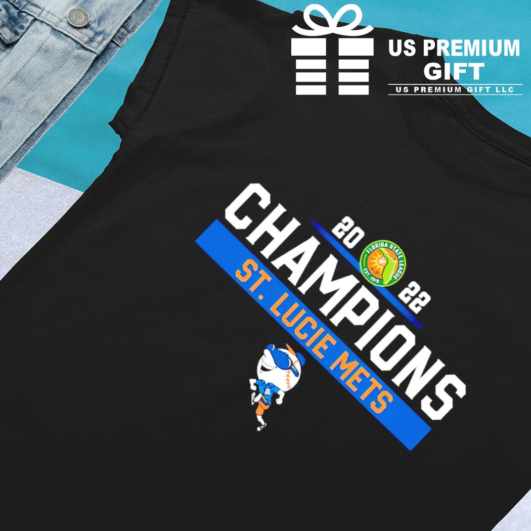 St Lucie Mets 2022 Champions T-Shirt 