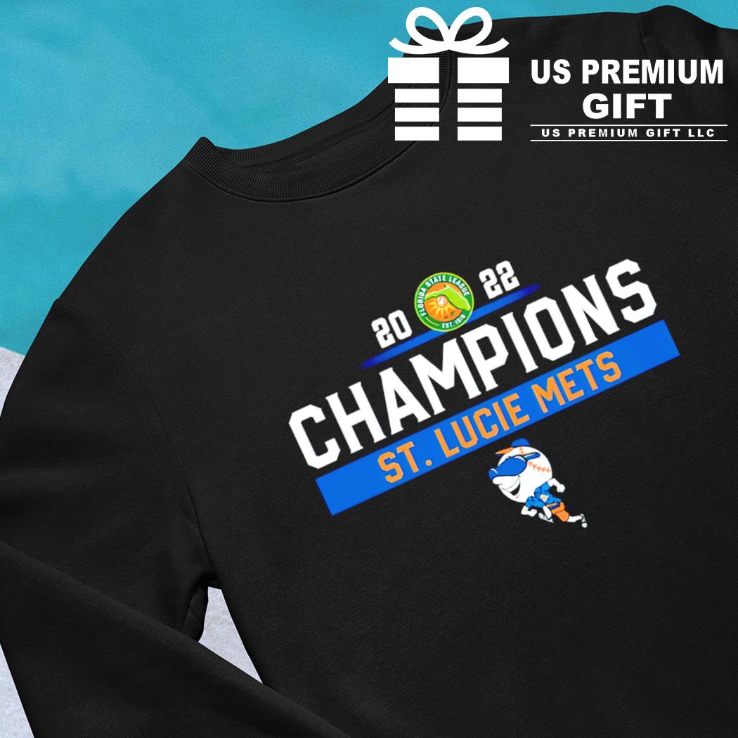 St Lucie Mets 2022 Champions T-Shirt 