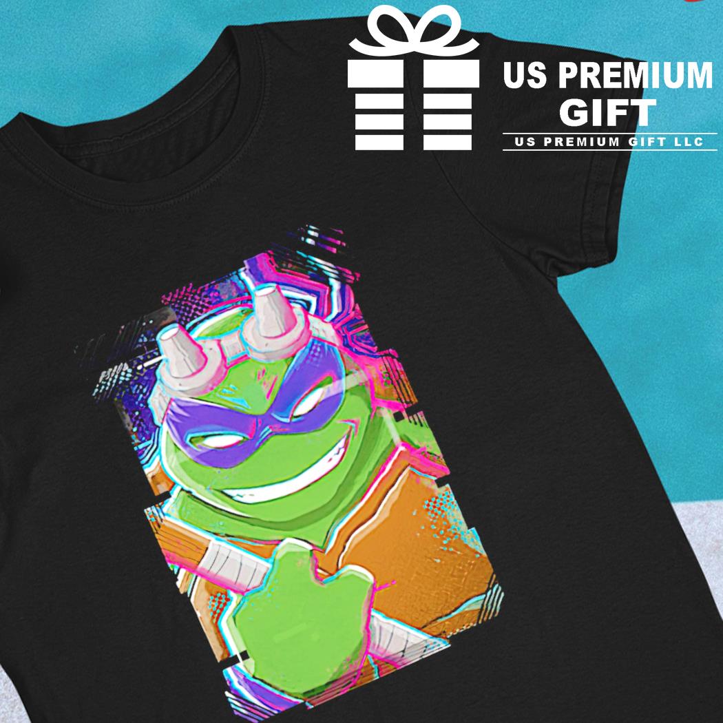 Teenage Mutant Ninja Turtles Donatello glitch character 2022 T-shirt