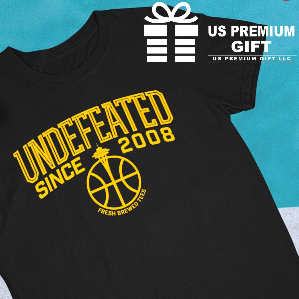 Undefeated since 2008 logo T-shirt