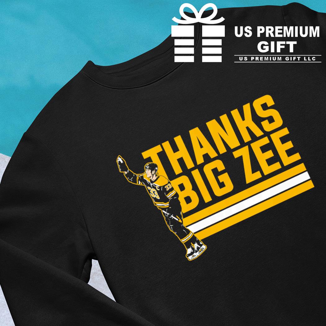 Zdeno Chara: Thanks Big Zee, Adult T-Shirt / Medium - NHL - Sports Fan Gear | breakingt