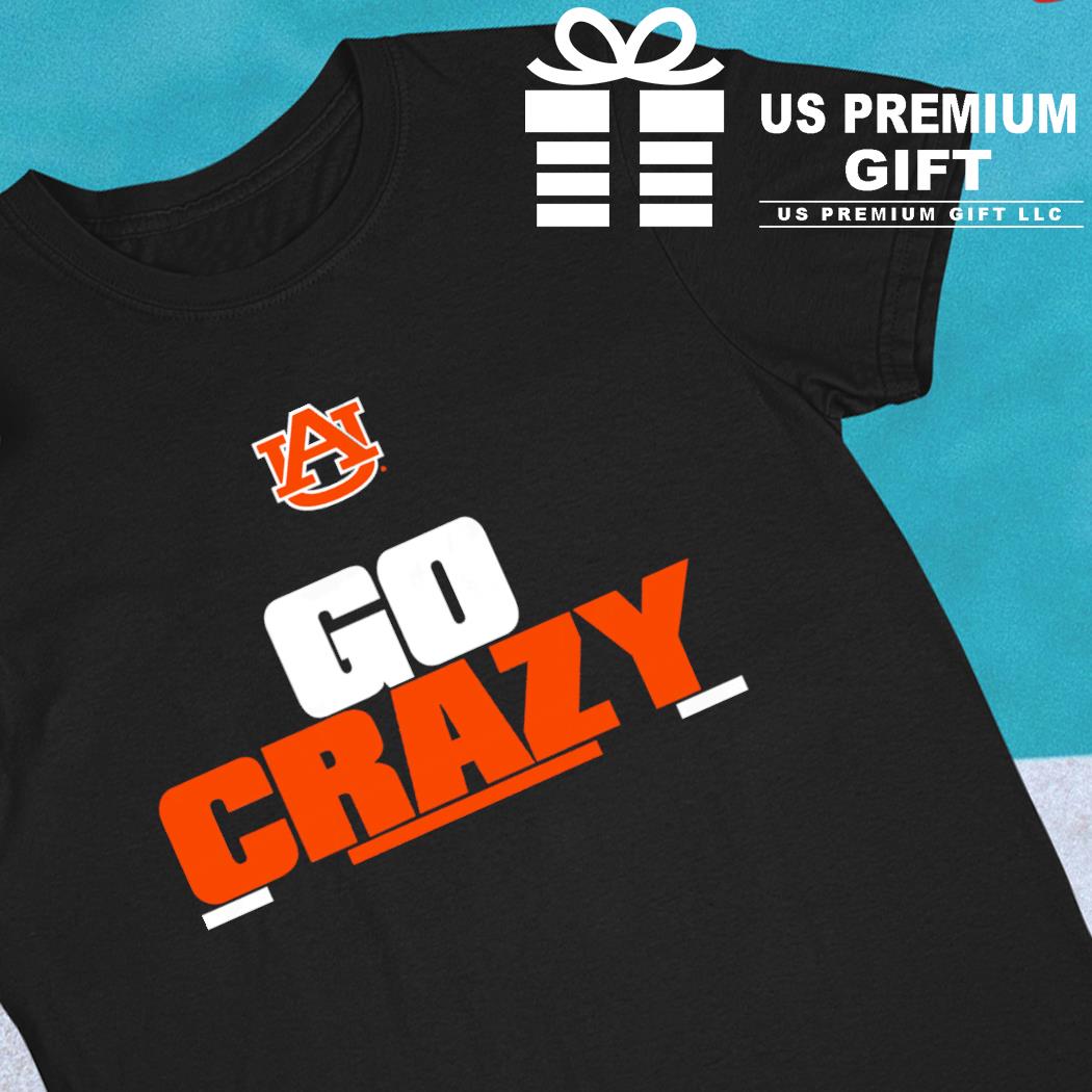 Auburn Tigers football go crazy logo 2022 T-shirt