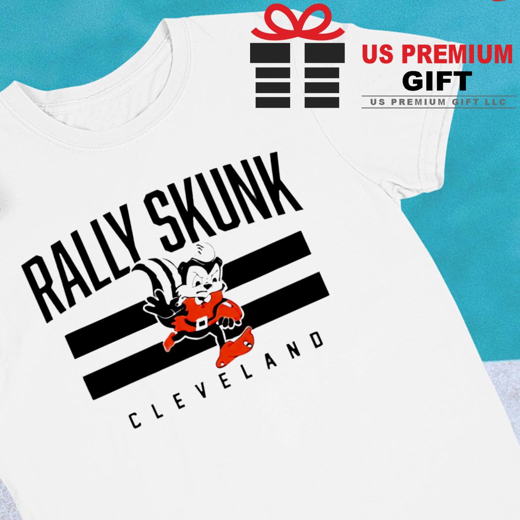 Cleveland Rally Skunk logo 2022 T-shirt