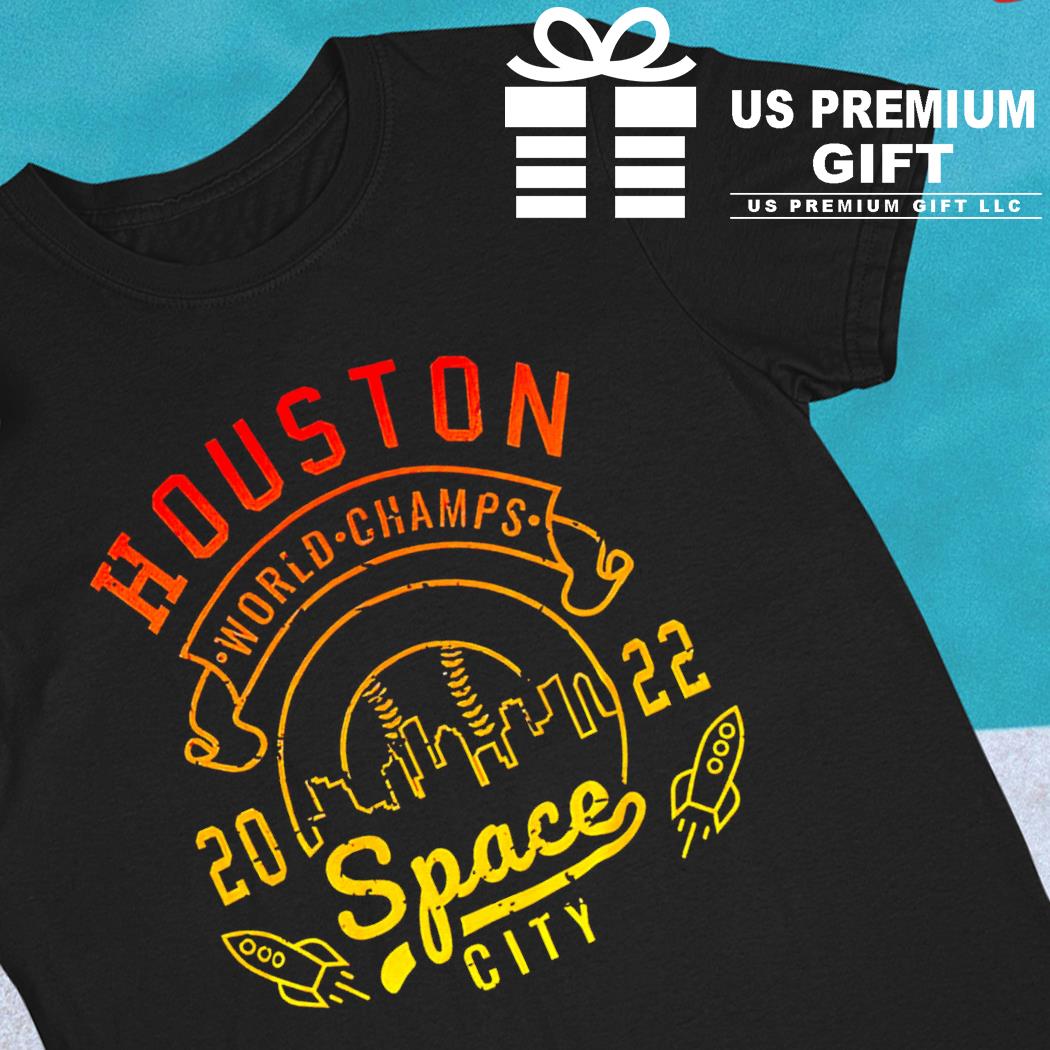 Houston Astros baseball Houston world champs 2022 space city T-shirt
