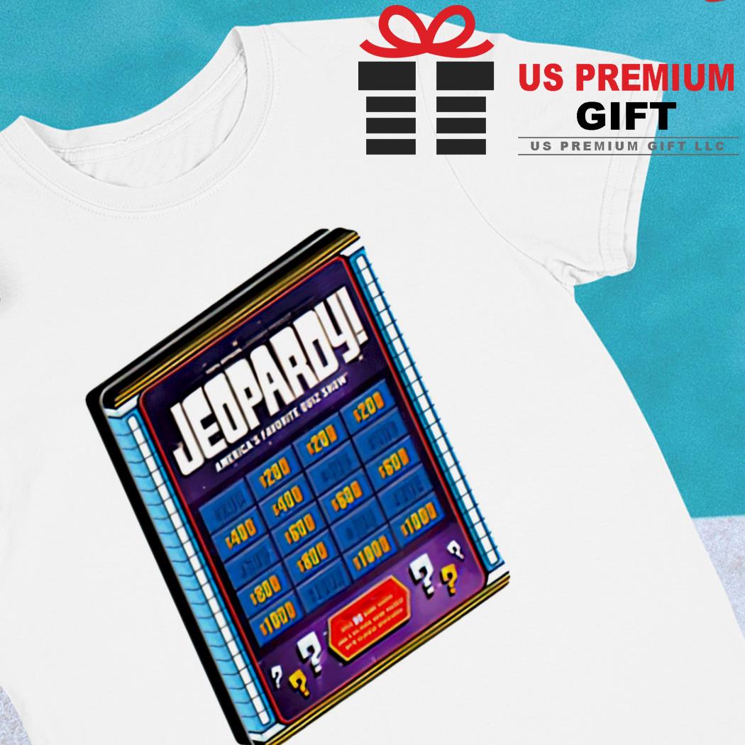 Jeopardy game 2022 T-shirt