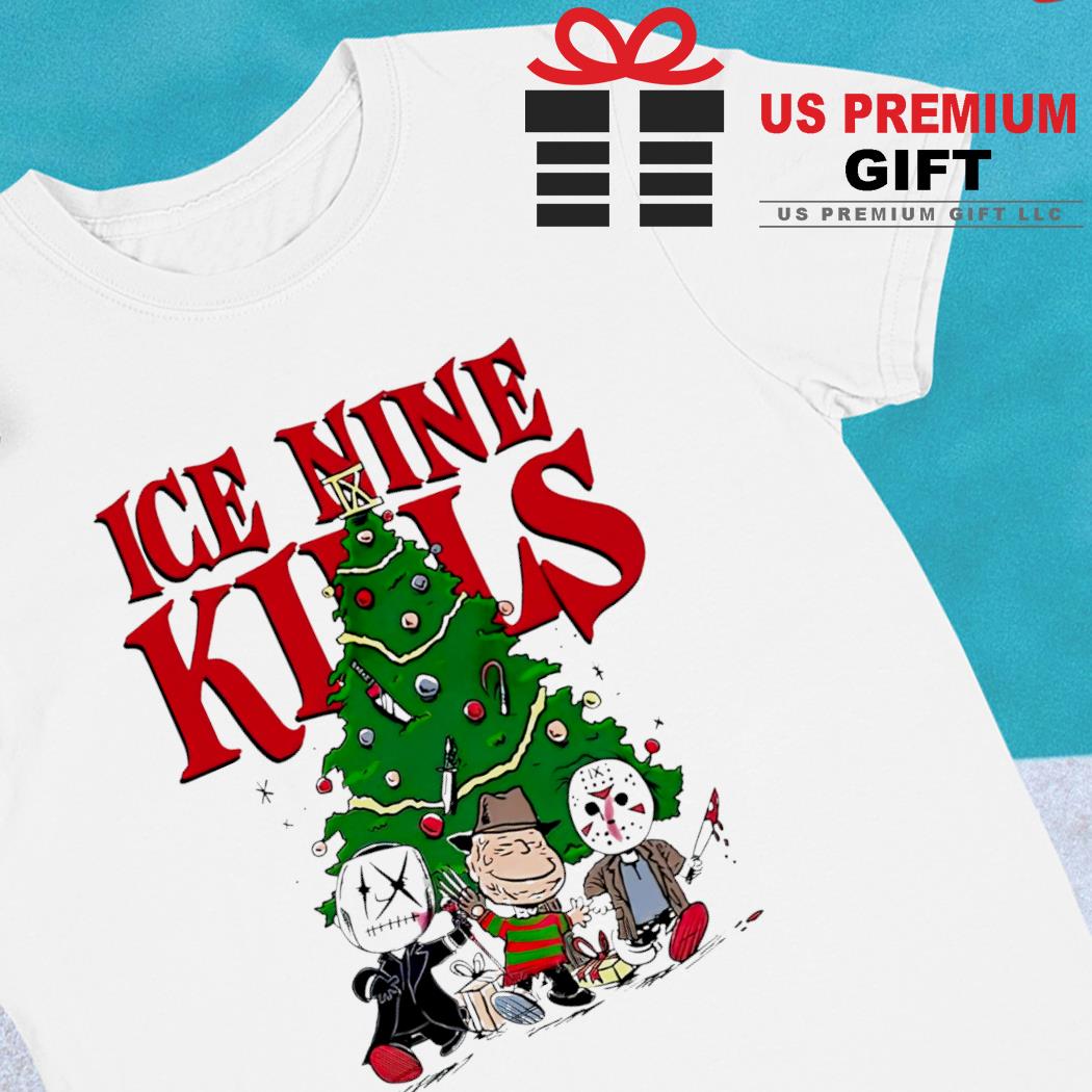Merry Christmas ice nine kills characters 2022 T-shirt