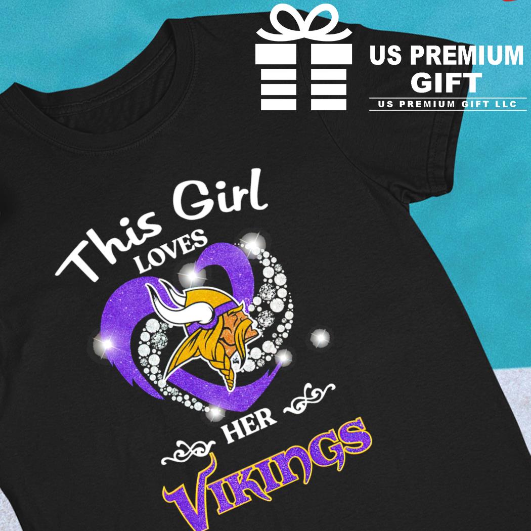 Minnesota Vikings Ladies T-Shirts, Ladies Tees, Vikings Tank Tops