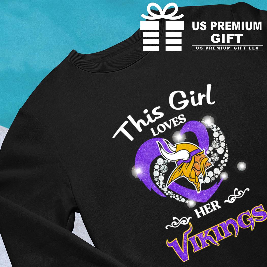 Smart Women Love The Minnesota Vikings T Shirt 