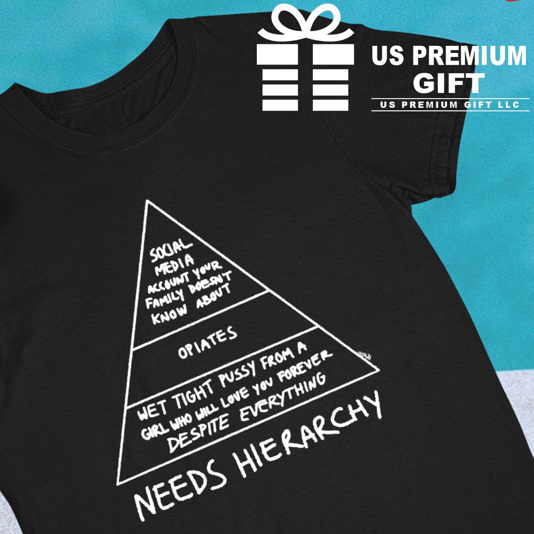 Needs hierarchy funny 2022 T-shirt