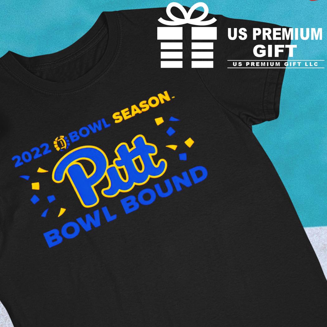 Pittsburgh Panthers football 2022 Bowl season Bowl Bound logo T-shirt
