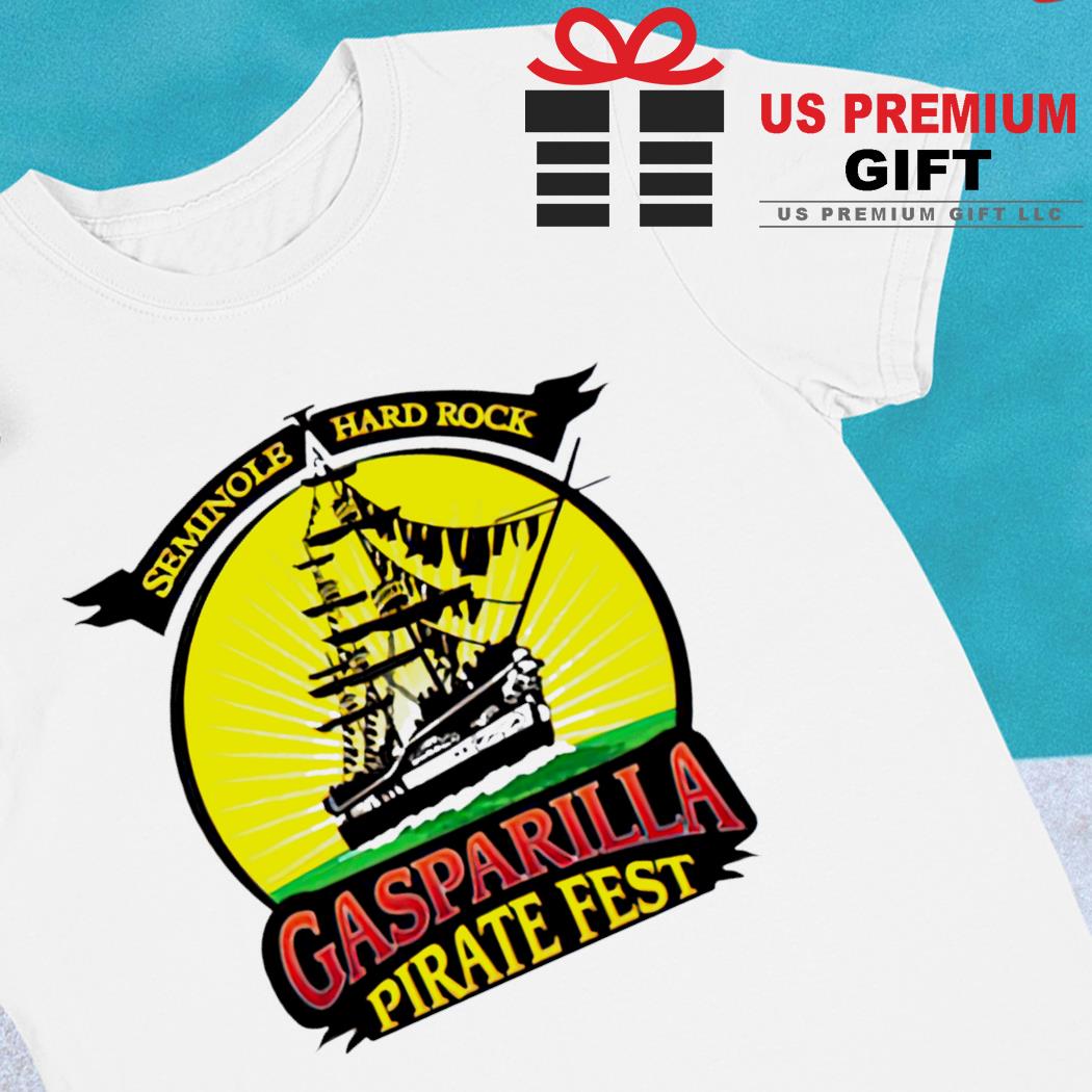 Seminole hard rock gasparilla pirates fest 2022 T-shirt