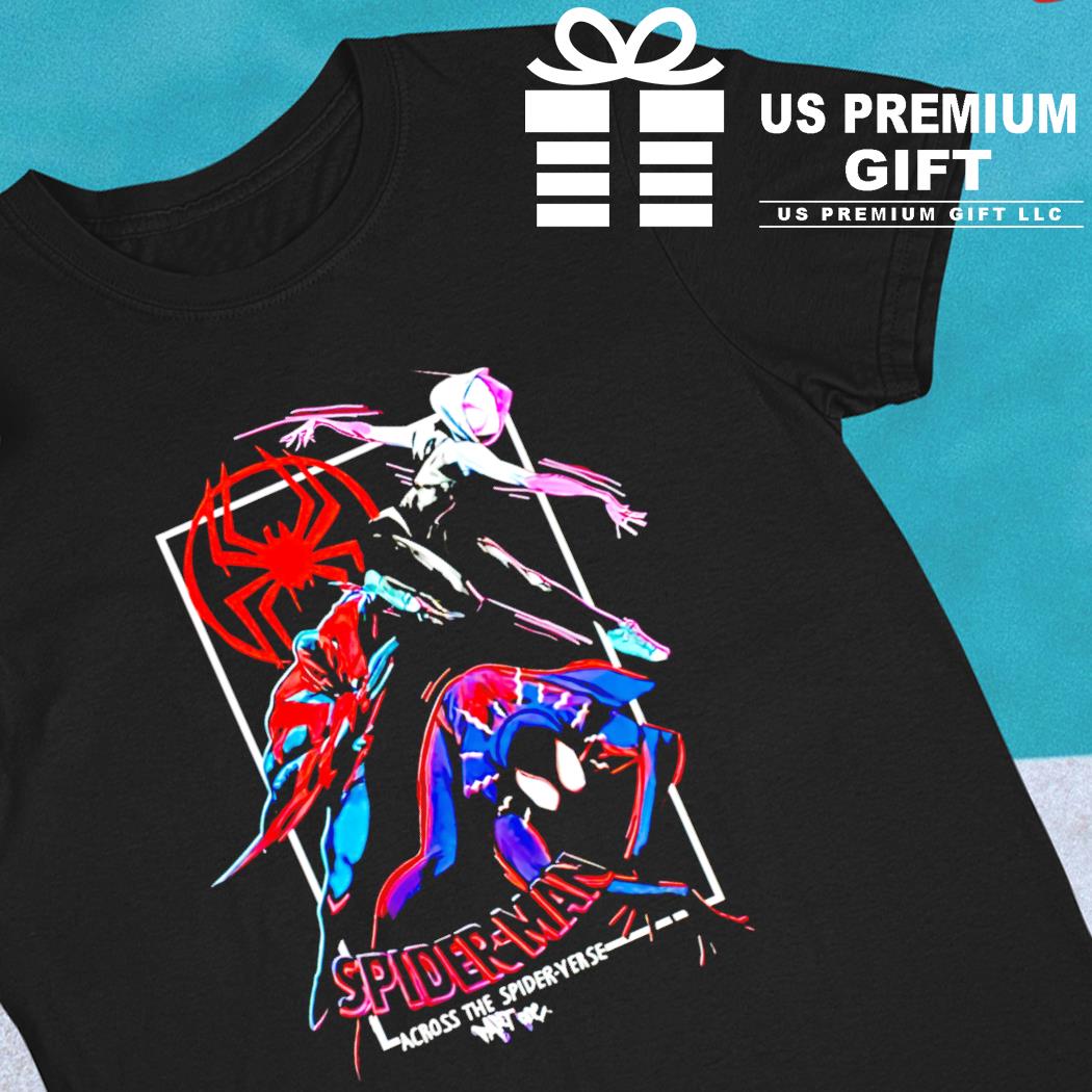 Spider-Man Across The Spider-Verse characters 2023 T-shirt