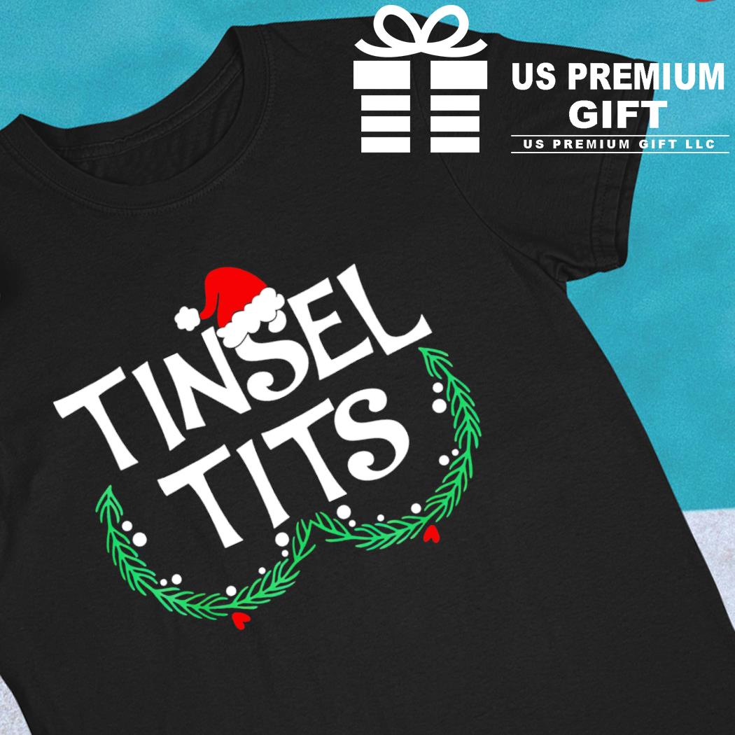 Tinsel tits Christmas 2022 T-shirt