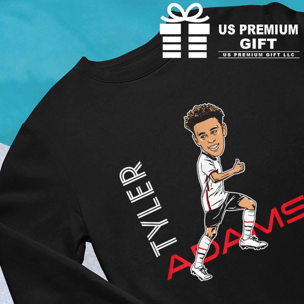 Tyler Adams Leeds United FC caricature 2022 T-shirt, hoodie, sweater, long  sleeve and tank top