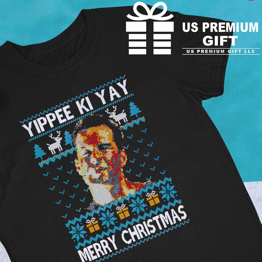 Ugly Yippee Ki Yay Merry Christmas 2022 T-shirt