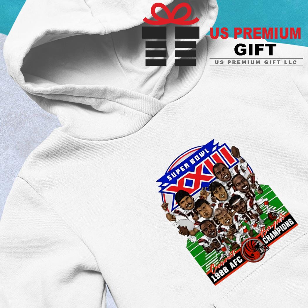 Cincinnati Bengals Super Bowl XXIII 1988 AFC Champions funny T-shirt, hoodie,  sweater, long sleeve and tank top