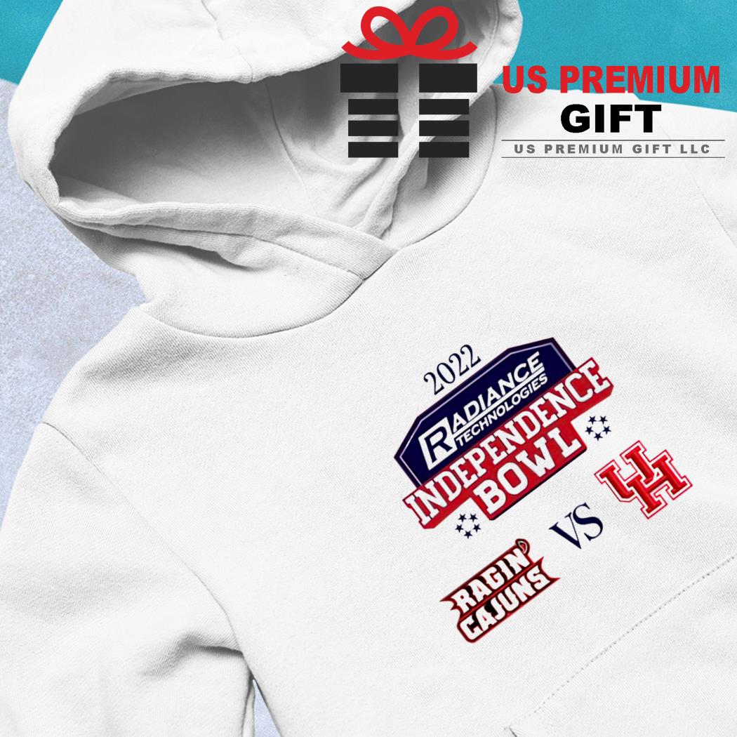 Louisiana Ragin Cajuns Vs Houston Cougars Football 2022 Independence Bowl  Logo Shirt Hoodie