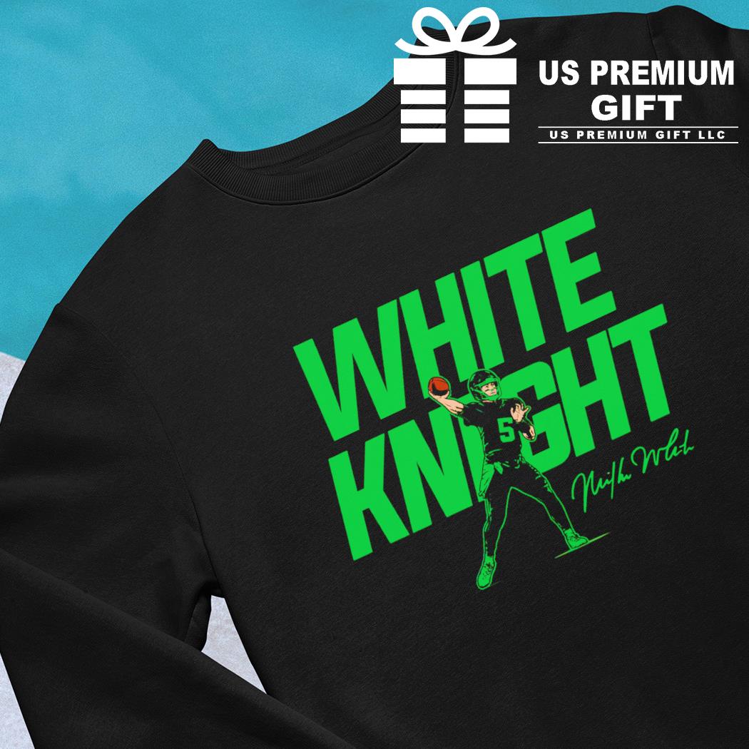 Mike White New York Jets football White Knight signature 2022 T-shirt,  hoodie, sweater, long sleeve and tank top