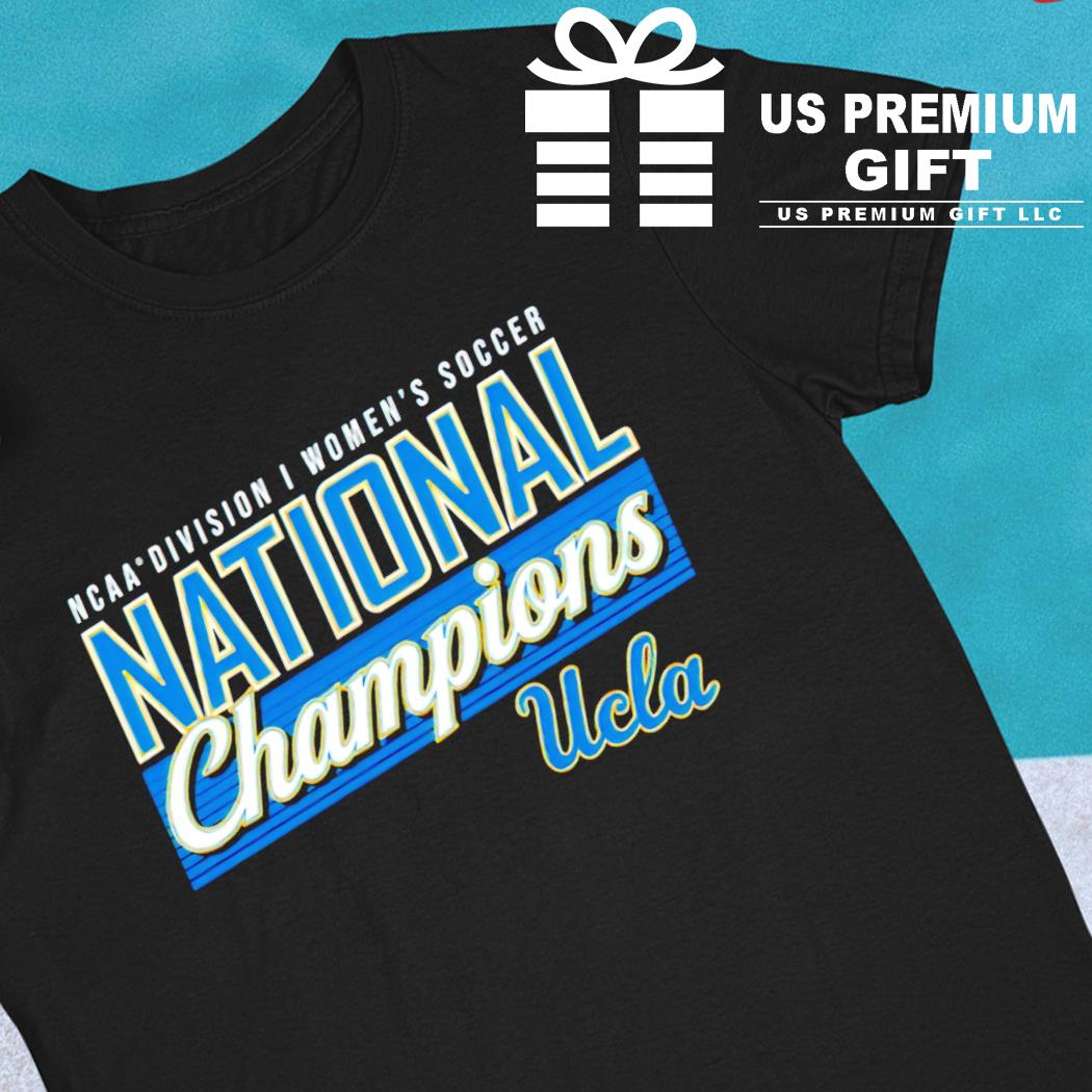 UCLA Bruins 2022 NCAA Division I Women's Soccer National Champions logo T-shirt