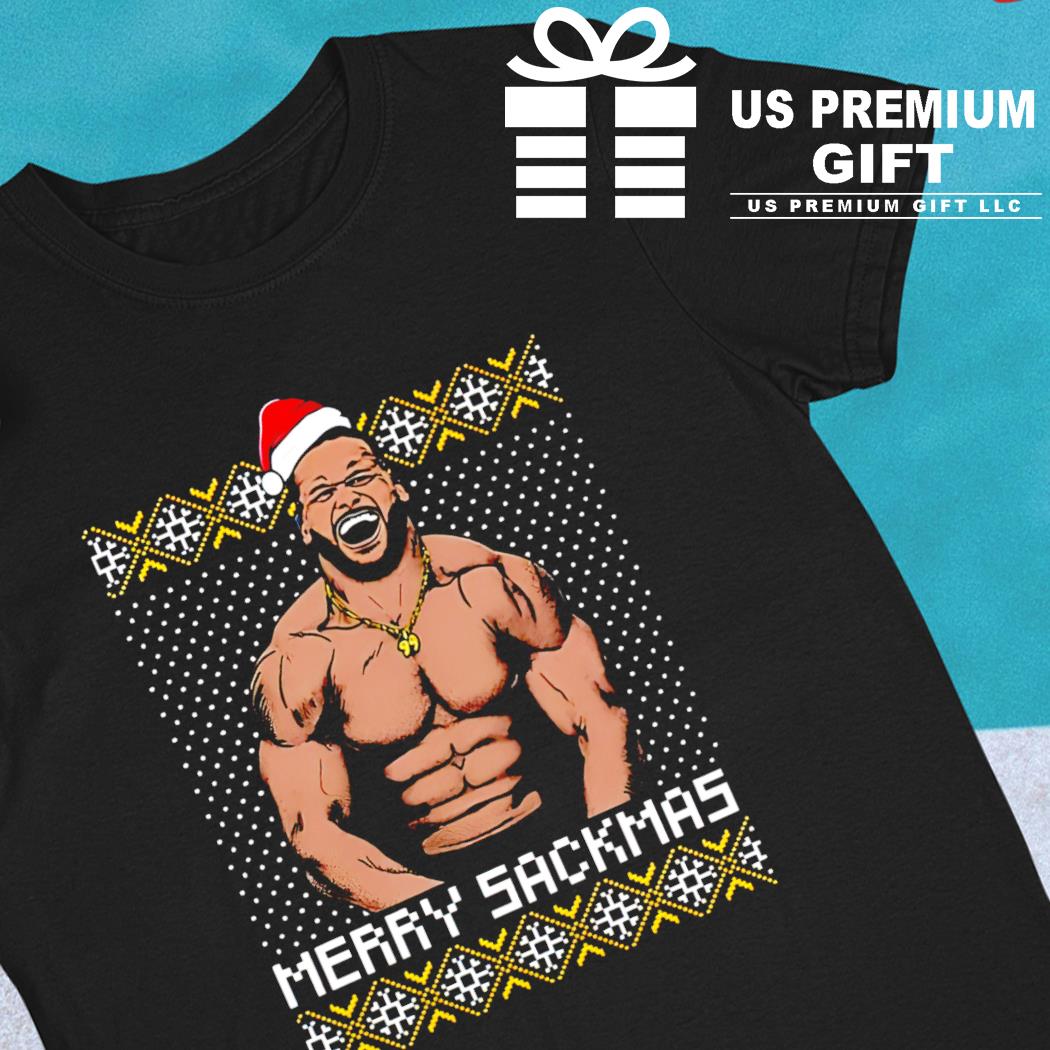 Aaron Donald Merry Sackmas Swea T-Shirt - TeeHex