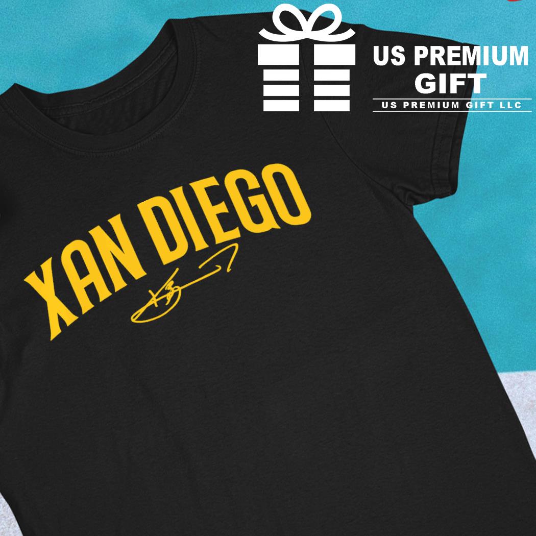 Top xander Bogaerts Greetings from Xan Diego signature shirt