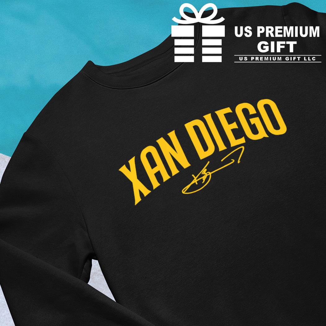 Top xander Bogaerts Greetings from Xan Diego signature shirt, hoodie,  sweater, long sleeve and tank top