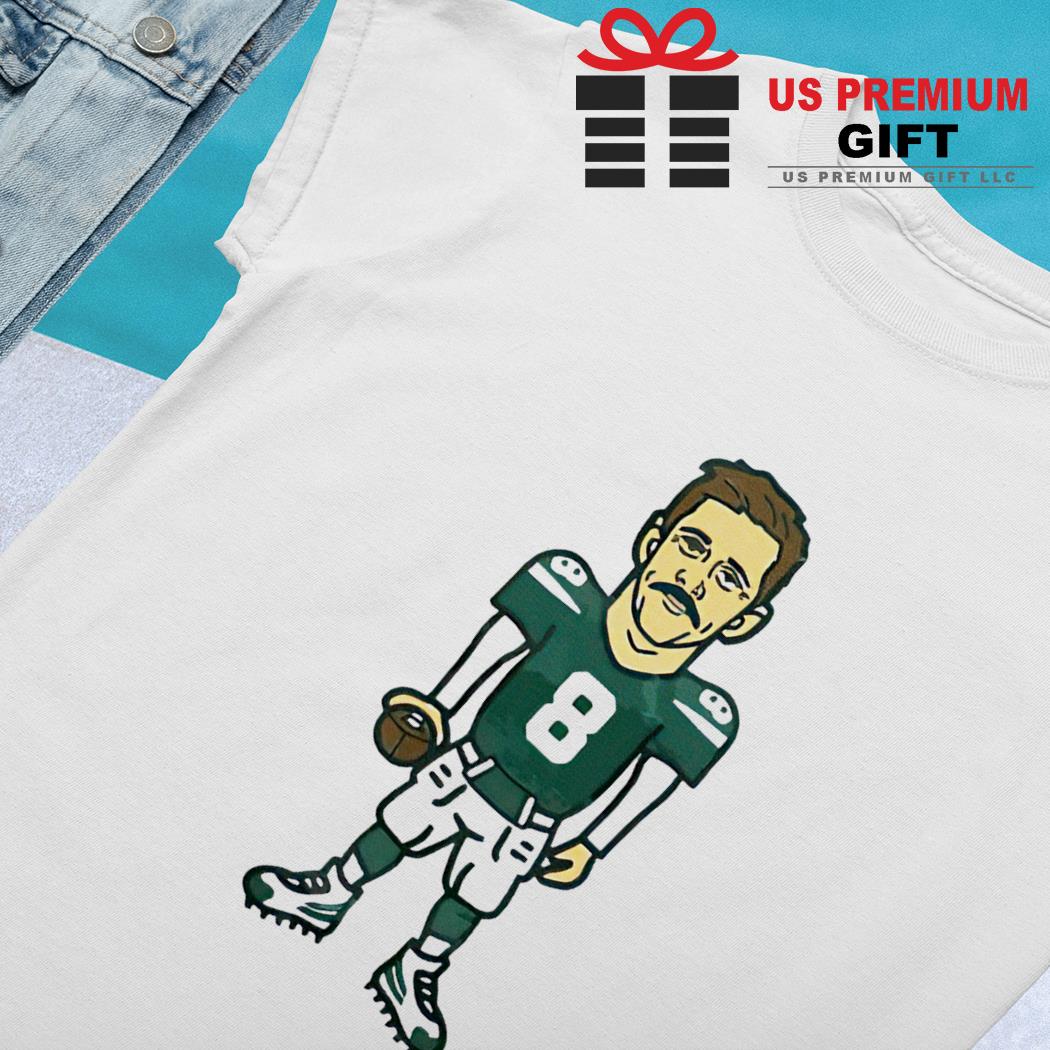 Aaron Rodgers 8 New York Jets football cartoon 2023 T-shirt, hoodie,  sweater, long sleeve and tank top