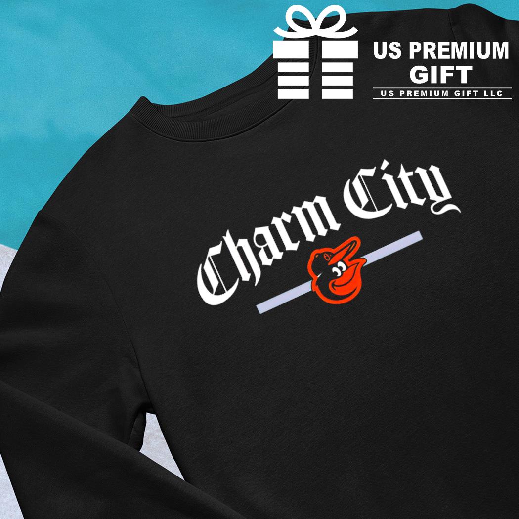 Baltimore Orioles Charm City logo 2023 T-shirt, hoodie, sweater